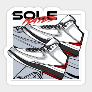 AJ 2 Retro Shoes Sticker